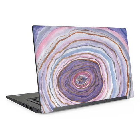 Lilac Watercolor Geode Dell Latitude Skin