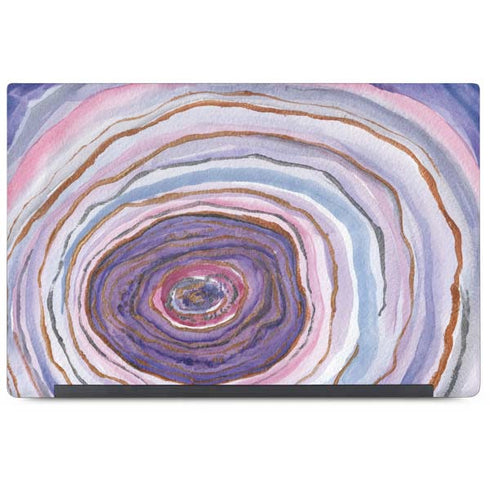 Lilac Watercolor Geode Dell Latitude Skin