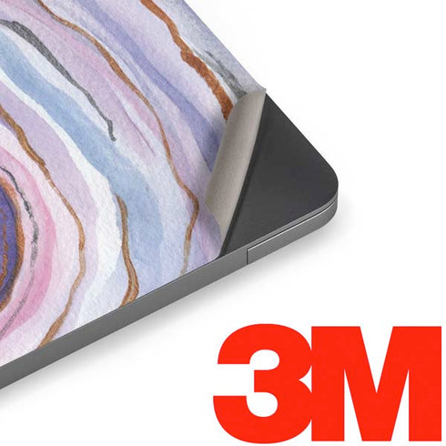 Lilac Watercolor Geode Apple MacBook Air Skin