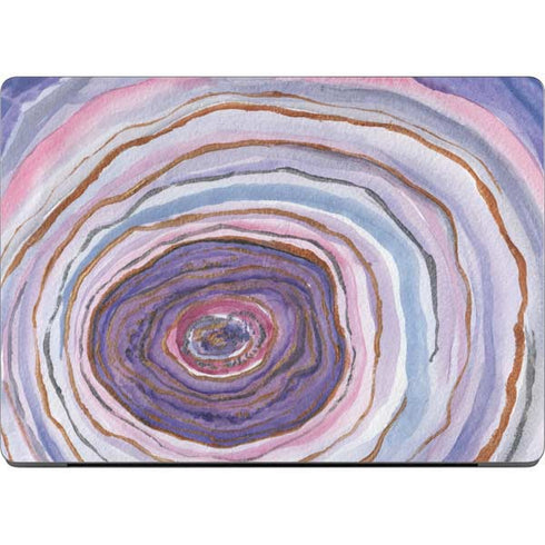 Lilac Watercolor Geode Apple MacBook Pro 14-inch Skin