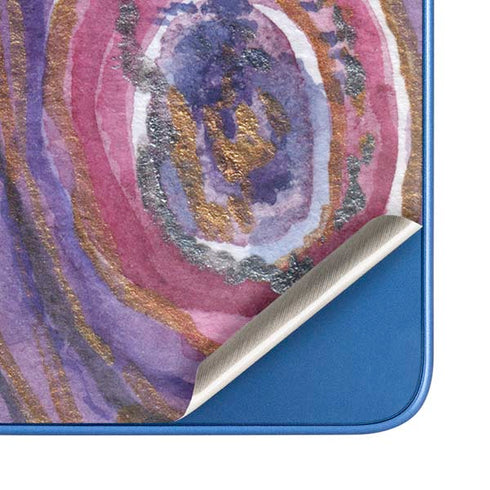 Lilac Watercolor Geode Moto G Play 4G (2024) Skin