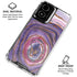 Lilac Watercolor Geode Moto G Power 5G (2024) Clear Case