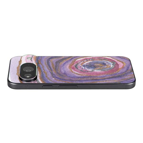 Lilac Watercolor Geode Google Pixel 9 Skin