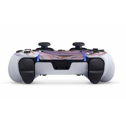 Lilac Watercolor Geode PS5 DualSense Edge Pro Controller Skin