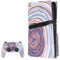 Lilac Watercolor Geode PS5 Pro Disk Bundle Skin