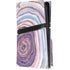 Lilac Watercolor Geode PS5 Pro Disk Console Skin