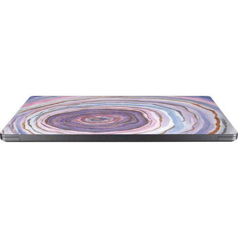 Lilac Watercolor Geode Surface Laptop 7 13.8in Skin