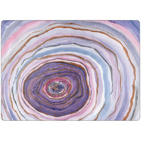 Lilac Watercolor Geode Surface Laptop 7 15in Skin