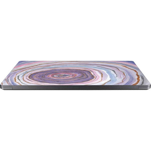 Lilac Watercolor Geode Surface Laptop 7 15in Skin