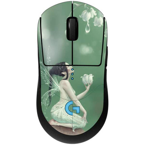 Lily of the Valley by Rachel Anderson G Pro Wireless Gaming Mouse Skin