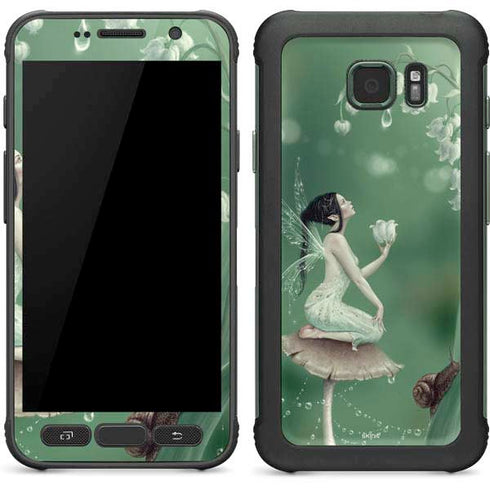 Lily of the Valley by Rachel Anderson Galaxy S7 Active Skin