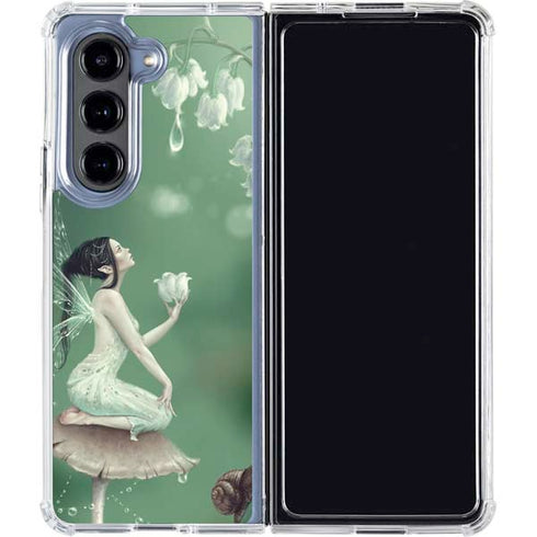 Lily of the Valley by Rachel Anderson Galaxy Z Fold5 5G Clear Case
