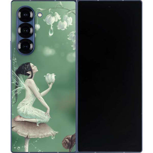 Lily of the Valley by Rachel Anderson Galaxy Z Fold6 Skin