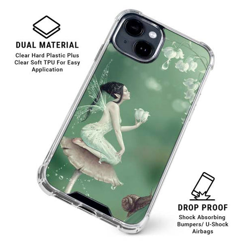 Lily of the Valley by Rachel Anderson iPhone 15 Clear Case