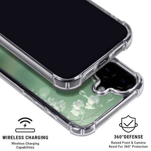Lily of the Valley by Rachel Anderson iPhone 16 Plus Clear Case