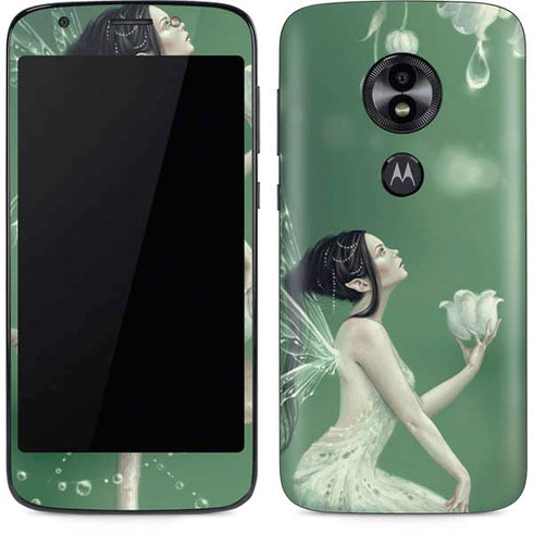 Lily of the Valley by Rachel Anderson Moto E5 Play Skin
