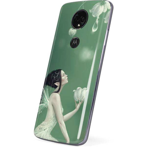 Lily of the Valley by Rachel Anderson Moto E5 Plus Skin