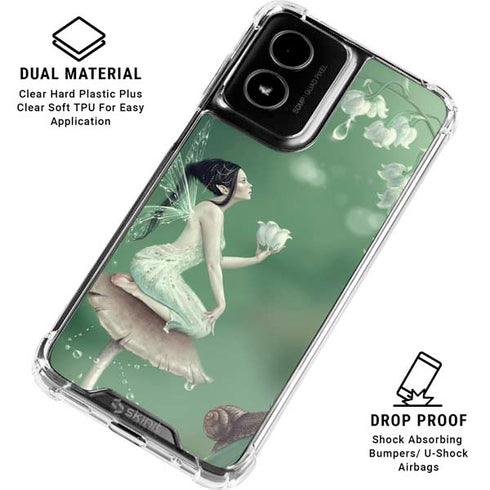 Lily of the Valley by Rachel Anderson Moto G Power 5G (2024) Clear Case