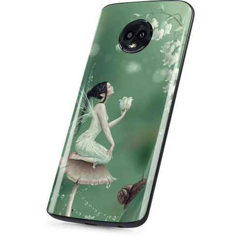 Lily of the Valley by Rachel Anderson Moto G6 Skin
