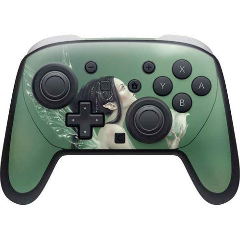 Lily of the Valley by Rachel Anderson Nintendo Switch 2 (2025) Pro Controller Skin