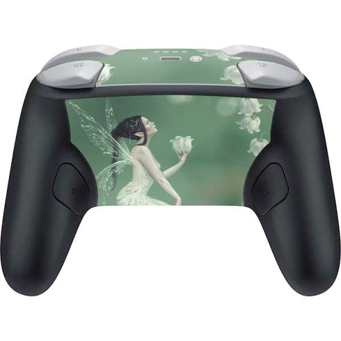 Lily of the Valley by Rachel Anderson Nintendo Switch 2 (2025) Pro Controller Skin