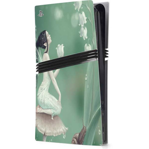 Lily of the Valley by Rachel Anderson PS5 Pro Console Skin