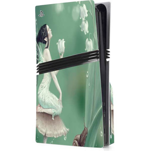 Lily of the Valley by Rachel Anderson PS5 Pro Disk Console Skin