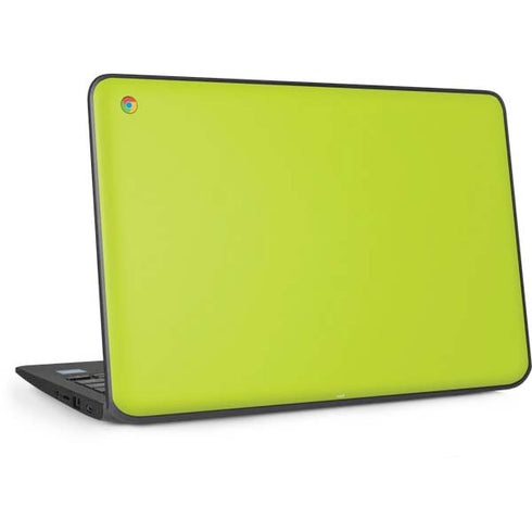 Lime HP Chromebook Skin