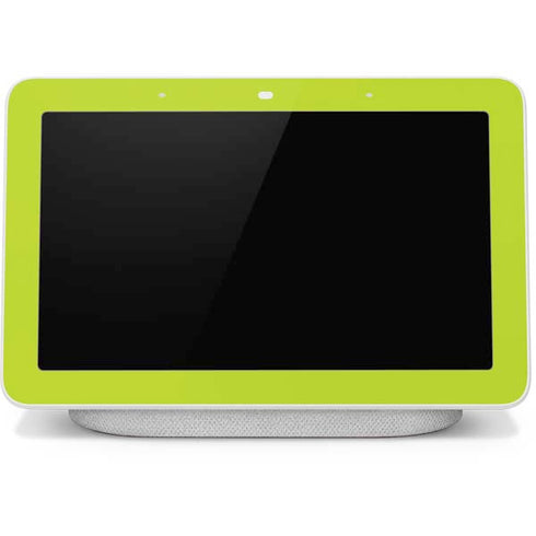 Lime Google Home Hub Skin