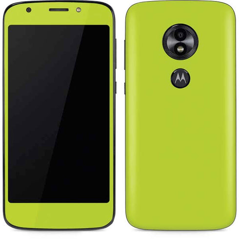 Lime Moto E5 Play Skin