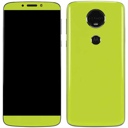 Lime Moto E5 Plus Skin