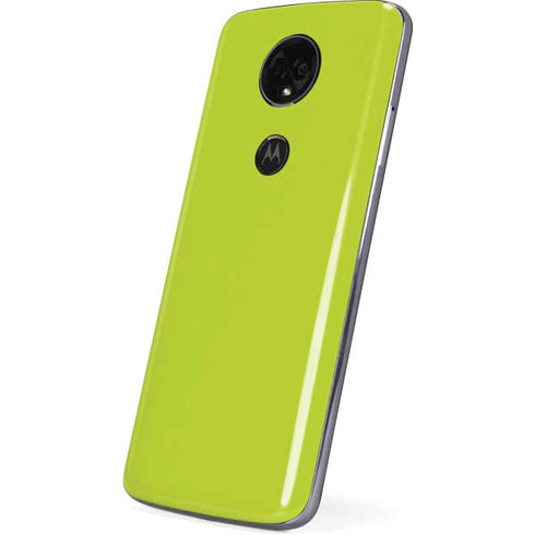Lime Moto E5 Plus Skin