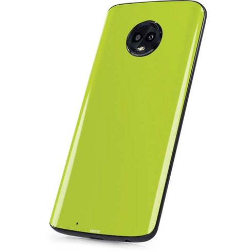Lime Moto G6 Skin