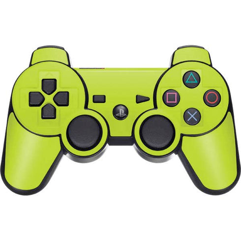 Lime PS3 Dual Shock wireless controller Skin