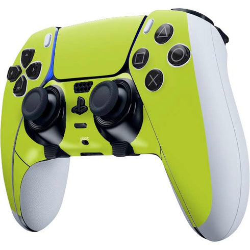 Lime Solid PS5 DualSense Edge Pro Controller Skin