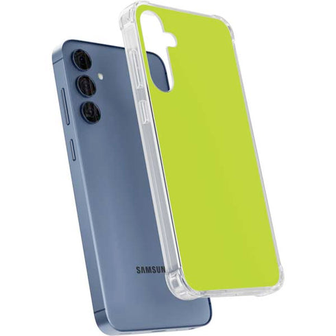 Lime Galaxy A55 5G Clear Case