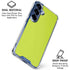 Lime Galaxy S25 Clear Case