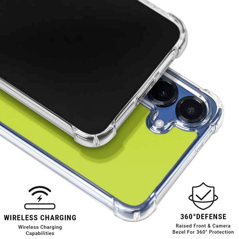 Lime Galaxy S25 Plus Clear Case