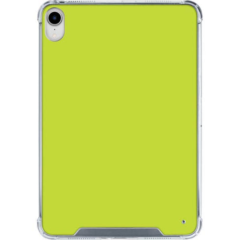 Lime iPad 11th Gen (2025) Clear Case
