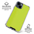 Lime iPhone 15 Clear Case