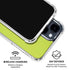 Lime iPhone 15 Clear Case