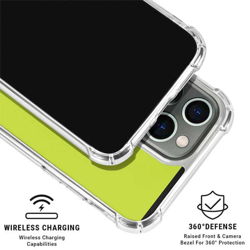 Lime iPhone 16 Pro Clear Case