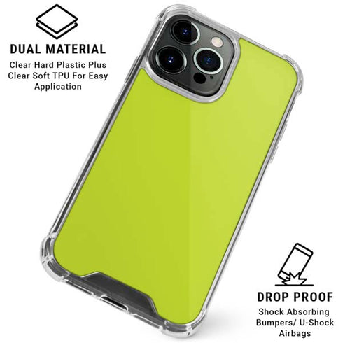Lime iPhone 16 Pro Clear Case