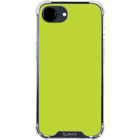 Lime iPhone 16e Clear Case