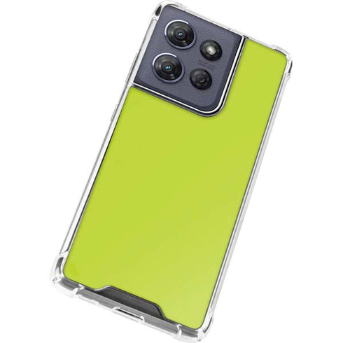 Lime Moto G 5G (2025) Clear Case