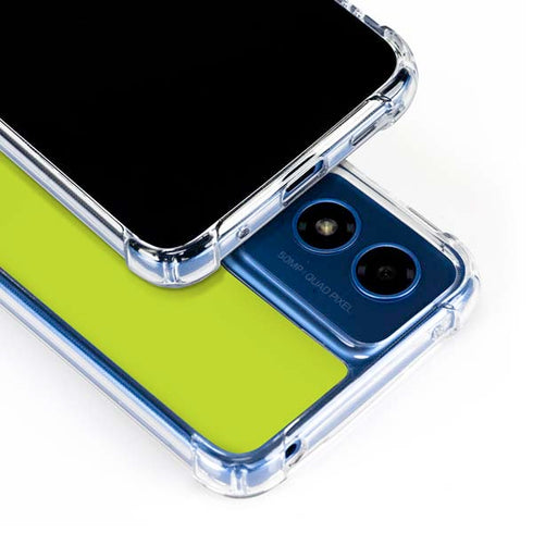 Lime Moto G Play 4G (2024) Clear Case