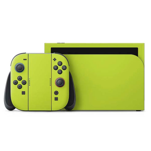 Lime Nintendo Switch 2 (2025) with Joy-Con Skin