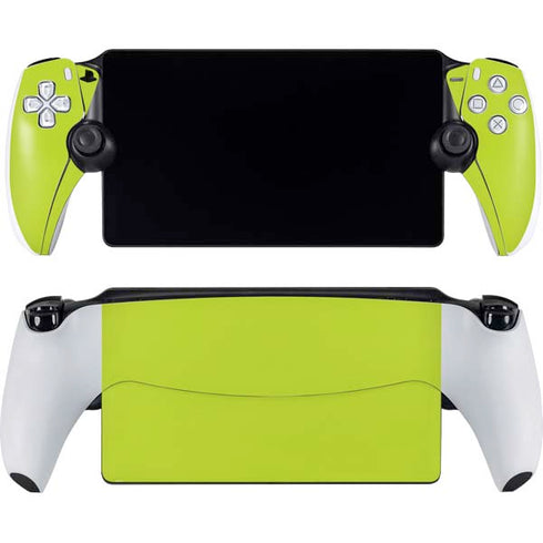 Lime PlayStation Portal Remote Player Skin