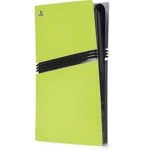 Lime PS5 Pro Console Skin