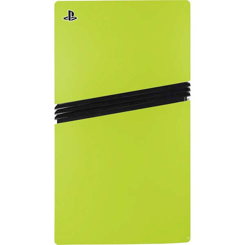 Lime PS5 Pro Console Skin